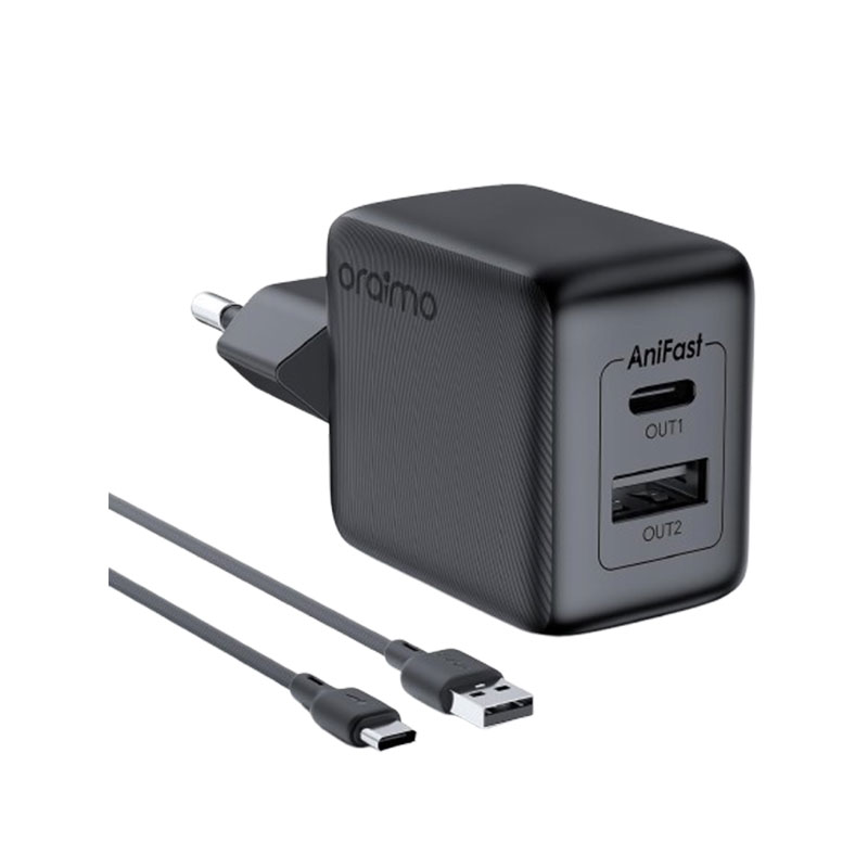 Oraimo 18W Rapid Charge Cannon 18S with Type-C Cable