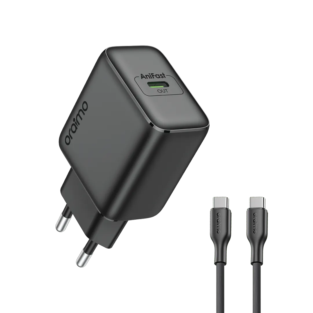 Oraimo 25W GaN Ultra Fast Type-C Adapter OCW-5251ECC