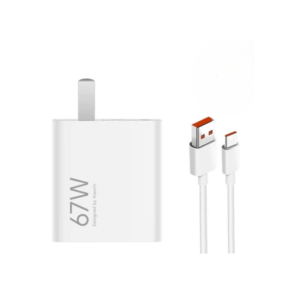 Xiaomi 67W Fast Charger with USB-A to C Cable-CN