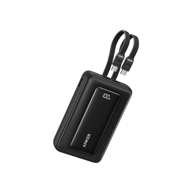  Anker Zolo 20K (20000mAh) 45W Power Bank with Built-in 2 USB-C Cables thumbnail 2