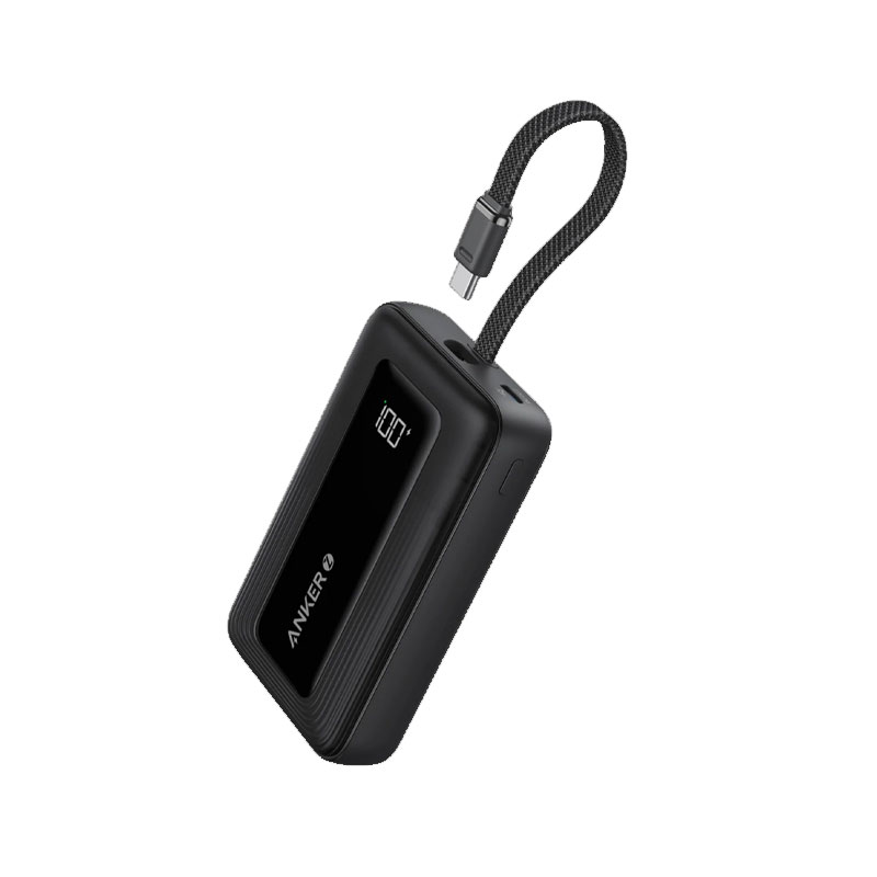 Anker Zolo 30W 10K(10000mAh) Power Bank with Built-in USB-C Cable