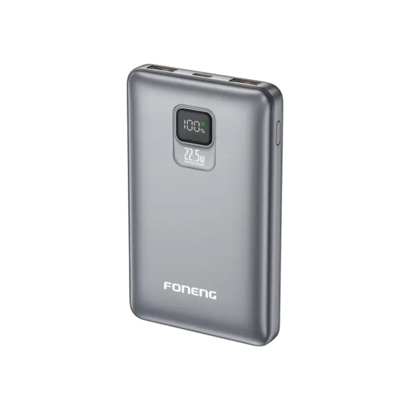 FONENG PX125 10000mAh Power Bank Gray